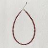 Flores ~ Atmósfera Retro Cadena para Clavícula Mujer Rojo y Azul con Perlas Diseño de Nicho Ins Elegante Cadena para el Cuello