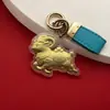 Amuleto de la Suerte del Año de la Oveja Llavero de Ovejita Bolso Dorado Cadena para Teléfono Colgante Souvenir Exquisito de Negocios Regalo