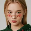 Foguetes de Nó Chinês Transfronteiriços Festival da Primavera Ano Novo Adesivos de Rosto Tatuagem Maquiagem Adesivos Atividades de Festa Maquiagem Fofa Adesivos de Blush