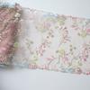 Punto de Fábrica Rosa Pequeño Fresco Serie Floral Malla Bordado Encaje Lencería Sujetador Accesorios de Encaje