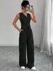 Ropa Europea y Americana para Mujer de Amazon Transfronteriza Conjunto Elegante de Chaleco sin Mangas Abotonado y Pantalones Largos Primavera/Verano 2026
