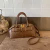 Bolso de Mano Nuevo Estilo Simple y Moderno de Moda Bolso de Hombro de Moda Otoño e Invierno 2025 Bolso Cruzado Personalizado para Mujer