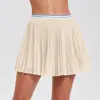 Conjunto Caijue de Roupa de Tênis Transfronteiriça Saia Fitness Respirável para Corrida Secagem Rápida Conjunto Profissional de Yoga e Badminton para Mulheres