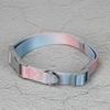 Correa para Mascotas Color Degradado Cuerda para Pasear Perros al Aire Libre Juego de Correa y Collar Arnés de Pecho para Perros Pequeños y Medianos Correa para Perros