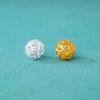 Prata S925 Contas Cauda de Fênix Contas Espaçadoras Contas Soltas Acessórios Ouro Antigo DIY Joias Pulseira Colar Cordão Trançado Acessórios para Miçangas