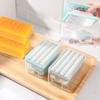 Creative Light Luxury Laundry Soap Box Casa Multi-Funcional Hand-Free Roll-on Soap Foamer Drainer Caixa de armazenamento