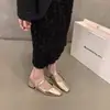 Zapatos Mary Jane con Plataforma para Mujer, Moda Nueva Primavera y Otoño 2025, Estilo Elegante, Adecuados para Combinar con Vestidos, Zapatos de Noche, Zapatos Pequeños de Cuero
