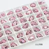 Cristais Dongzhou 12*8mm Pedras Strass com Ponta de Gota, Acessórios Populares para Nail Art, Strass Personalizado de Fábrica
