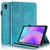 Para Lenovo Y700 Capa de Couro Embossado Árvore da Vida TAB M8 TB-805F/8505X 8.0 Capa Protetora com Porta-Cartão