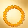 Pulsera Esmaltada Ceniza de Incienso para Mujer Brillo Nocturno Bestia Dorada Atracción de Riqueza Beads Giratorios de Suerte Adornos Creativos Culturales de Área Escénica Venta al por Mayor