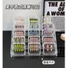 Caja de Almacenamiento de Armadura Acrílico Transparente Empaque de Uñas Caja Especial para Puesto Exhibidor de Arte de Uñas para Vacaciones Escalonado