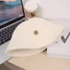 Chapéu de pescador de lã de cordeiro outono e inverno feminino estilo coreano quente para o rosto chapéu de bacia pequena cabeça grande moda chapéu de pelúcia versátil