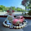 Aromaterapia para Coche Duradera Lujo Ligero Adornos para Coche Incrustados de Diamantes Decoración Creativa Regalo Celebridad de Internet Personalizada Exquisita Diosa Perfume