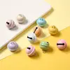 Sinos Pequenos de 22mm Pingentes Coloridos Macaron Acessórios Coloridos para Chaveiro DIY Enfeites para Bolsa Pet Materiais Artesanais