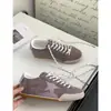 Versión Coreana 2025 Otoño Nuevos Zapatos Sucios de Suela Blanda para Mujer, Zapatos Sucios con Estrellas que Aumentan la Altura, Zapatillas Deportivas Retro Vintage para Mujer