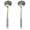 Atacado Aço Inoxidável Panela Quente Concha Escumador 7cm Pequeno Escumador para Cozinha Doméstica Utensílios de Cozinha Panela Quente Pequena Concha