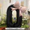 Decoração de Festa de Aniversário de Menina Balões com Números Grandes Laço Cenário de Primeiro Aniversário Adereços para Fotos Atmosfera