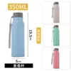 Copo de Vidro Borossilicato Alto, Copo Promocional Portátil Resistente ao Calor, Múltiplas Opções de Cor, Copo de Água de Vidro, Copo de Vidro Plástico, Copo de Café da Manhã