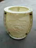 Molde de Mesa de Cimento Estilo Antigo, Modelo Plástico de Aço para Mesa e Cadeiras de Cimento de Pátio, Molde de Concreto Redondo Pedra Falsa de Jardim