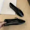 Zapatos de Cuero Pequeños Estilo Ballet con Lazo Coreano para Mujer 2026 Nuevos Mary Janes de Punta Redonda Zapatos de Esponja Cómodos Zapatos Individuales de Suela Plana