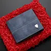 Nueva Cartera Ultra Ligera para Hombre Bolso Simple Retro de PU Comercio Exterior Transfronterizo Venta al por Mayor Estudiante Poliéster Múltiples Ranuras para Tarjetas