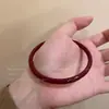 Nuevo Pulsera de Piedras Multicolor Estilo Chino para Mujer, Diseño de Nicho Ins, Colección de Pulseras Dulces y Sencillas para Apilar