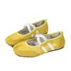 Zapatos de Ballet Deportivos de Moda de Verano 2026 con Punta Dividida y Correas Cruzadas, Zapatos Individuales Planos de Piel de Cerdo para Comercio Transfronterizo