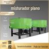 Misturador Plano de Concreto Vertical Tanque de Mistura Forçada de Cimento e Areia Tanque Misturador Secundário de Armazenamento de Argamassa