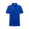 Camisa Polo de Algodão e Seda Trabalho Personalizado Estampa de Logo Gola Manga Curta Feita Sob Encomenda Camisa Publicitária de Luxo Vestimenta de Empresa de Construção do Exército