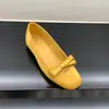 Aumento de Altura Interna de 3 cm ~Zapatos Bajos Estilo Ballet con Lazo Rosa para Mujer, Nuevos Zapatos Planos Franceses Estilo Hada para Noche de Principios de Primavera