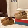 Versão em couro do sapato Birkenstock ultra macio, de sola grossa e cobertura total para mulheres, novo modelo 2026, mocassins preguiçosos de calçar sem cadarço