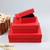 Tapa al por mayor de fábrica en stock caja de regalo lote pequeño ropa interior calcetines caja de regalo en blanco caja de regalo