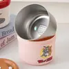 Lonchera de Acero Inoxidable 304 Tom y Jerry para Trabajadores de Oficina, Lonchera Portátil para Estudiantes, Regalo