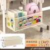 Estante de almacenamiento de bolsas debajo del escritorio, cesta colgante para escritorio, estante de almacenamiento de libros para aula escolar sin perforaciones, estante colgante para mochilas escolares