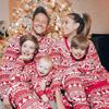 Amazon Eaby Mais Vendido 2024 Natal Europeu e Americano Novo Estilo de Natal Estampado Roupa de Família Conjunto de Roupa de Casa