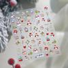 Nuevos adhesivos para uñas Tensor Ts-4183 Muñeco de Nieve Cálido de Invierno Ts-4184 Muñeco de Nieve Frío de Invierno Populares Adhesivos para Uñas Artísticas de Invierno Cálido