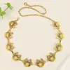 Comercio Exterior Transfronterizo Cadena de Cintura Metálica Atmosférica Cadena Corporal Decorativa de Cabeza de Toro Cadena de Cinturón para Vestido Accesorios para Mujeres Venta al por Mayor