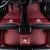 Aplicable para Hyundai Langdong Lingdong Tucson Sonata Yue Na Mingtu ix35 Elantra ix25 Alfombrillas de Piso para Coche Completamente Cubrientes
