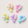 Lindo Macarrón Corazón Globo Resina Hecho a Mano DIY Pegamento Crema Accesorios para el Cabello Pasador Funda para Teléfono Móvil Accesorios para Vehículos Eléctricos