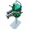 Máquina enrolladora de chapa metálica pequeña máquina manual para curvar placas máquina engrapadora de aislamiento rodillo de tres rodillos para chapa de aluminio máquina de plegado máquina de cierre de costura