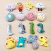 Suministros para Mascotas Juguete de Peluche con Hierba Gatera Muñeco de Papel Arrugado para Perro Juguete Interactivo para Masticar Molienda de Dientes Duradero Resistente a Masticar y Rascar