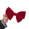 Accesorios para el Cabello de Terciopelo Negro Retro con Lazo Grande 2022 Nuevo Pinza de Pelo de Alto Sentido Clip para la Cabeza de Mujer Adorno para la Cabeza