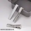 Versão coreana espessada de clipe de garfo duplo plano padrão KC grampo de cabelo coreano grampo inferior clipe de bico de pato DIY acessórios de cabelo atacado