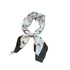 Pañuelo Cuadrado Pequeño Blanco y Negro para Mujer Primavera Otoño e Invierno Bufanda Decorativa Profesional para Protección del Cuello Combinación Camisa Versátil para Todo