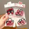 Nuevas Gomas para el Cabello Infantiles con Perlas Lindas para Niñas Pequeñas, Alta Elasticidad, Suaves con el Cabello, Pequeñas Gomas para Moños para Niñas