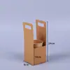 Flores Frescas Chá com Leite Caixa Tote Estilo Ins Buquê de Luxo Caixa de Presente Papel Kraft Embalagem Especial em Formato de Café Personalização