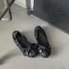 Zapatos Planos Mary Jane Retro con Lazo Poco Profundos para Mujer 2026 Nuevos Suela Suave Versátiles Estilo Francés para Combinar con Faldas