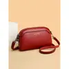 Bolsa feminina com toque de luxo, bolsa quadrada pequena, novo modelo transfronteiriço 2026, bolsa macia versátil para o dia a dia, bolsa de ombro e transversal