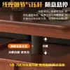Carro de Mesa de Café Plegable Móvil Ajustable de Madera Maciza para Apartamentos Pequeños, Mesa de Té Multifuncional para Sala de Estar Sofá, Estilo Vintage y Nuevo Chino