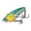Lexin Rattlesnake Micro Metal Vibro de Longo Arremesso Lure Vib de Lâmina Exposta para Robalo e Pargo Amarelo
